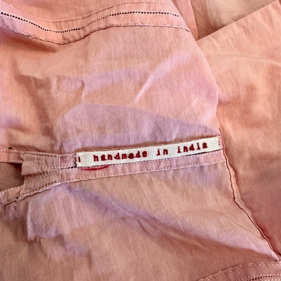 péro Pink Button-Front Shirt Dress - Picture 11 of 14